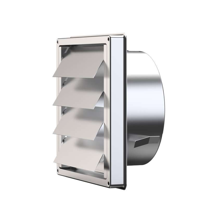 不锈钢百叶窗通风口防风防雨罩排气扇排气口出风罩风口排风罩