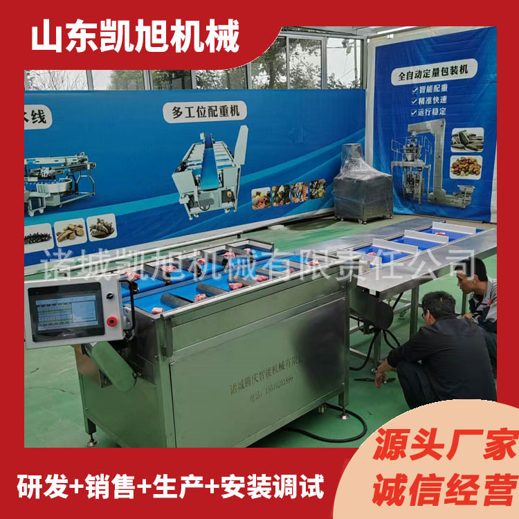 多工位自动捡重配重定量称重机