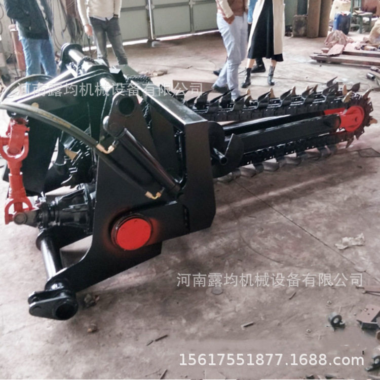 小型链式开沟机水管挖沟厂家