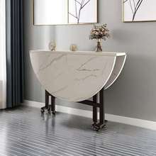 折叠桌可移动简易圆形桌子创意餐桌饭桌家用小户型农村折叠大圆桌