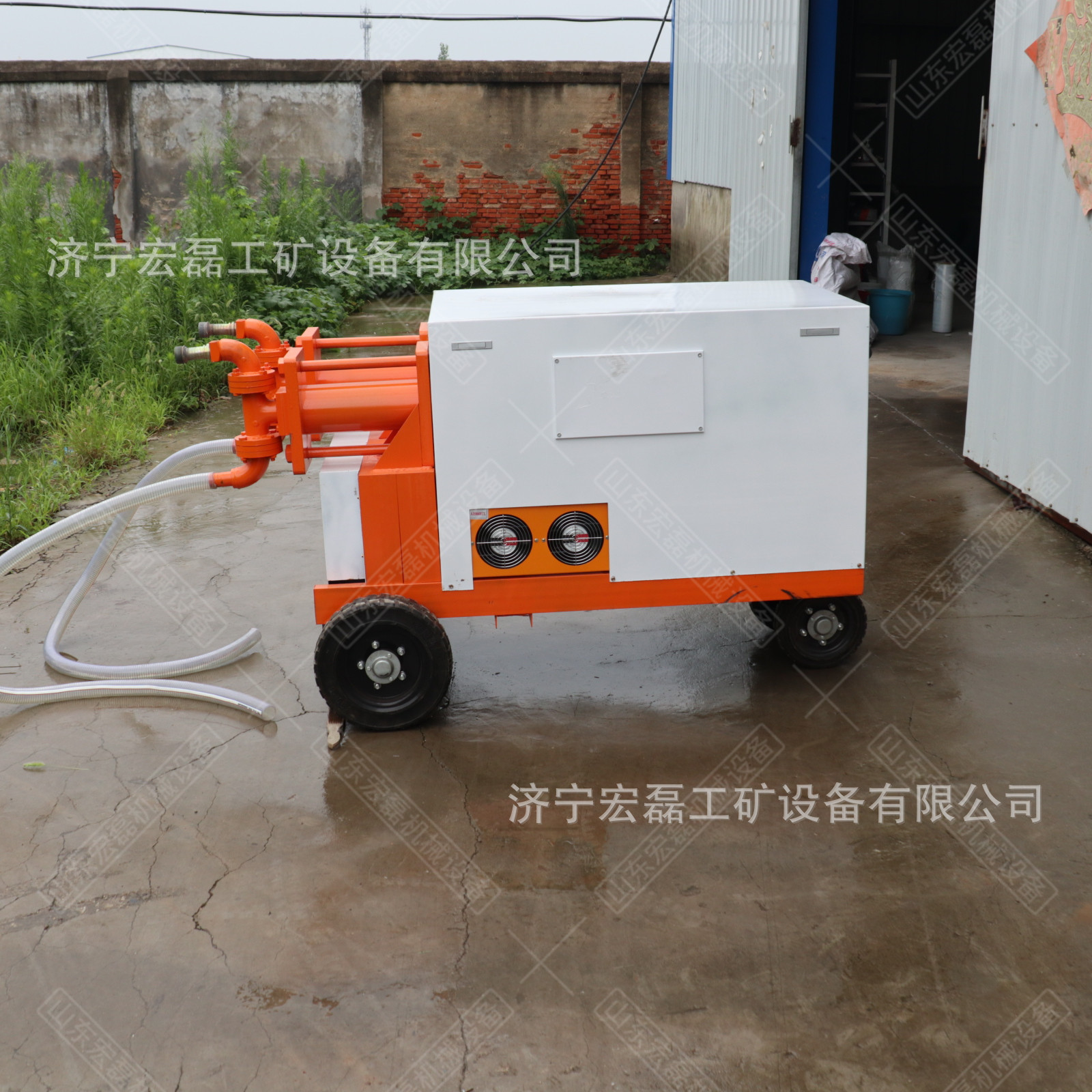 双缸双液高压水泥注浆机加固