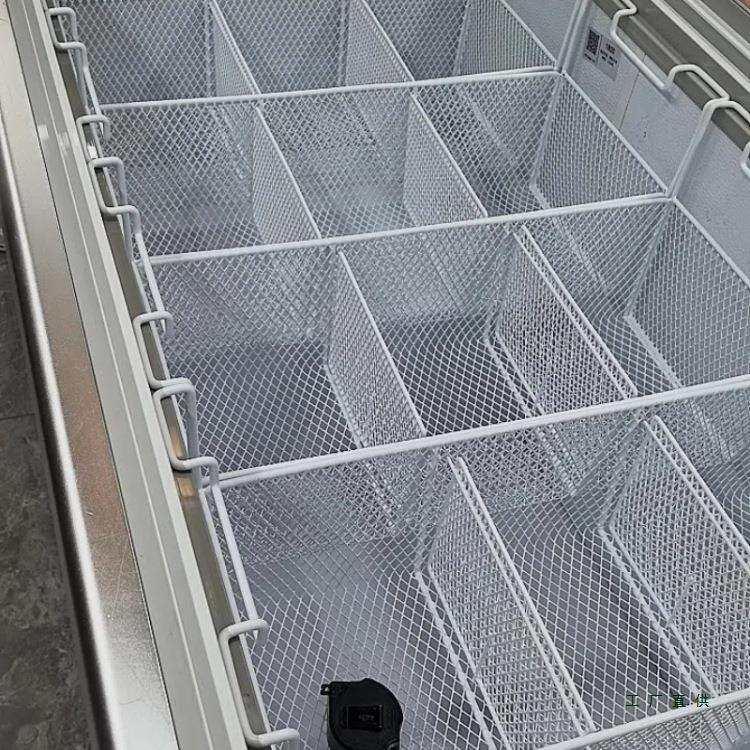 冰柜内部置物架挂架篮筐网篮整理储物可定制展示网格分类筐定做