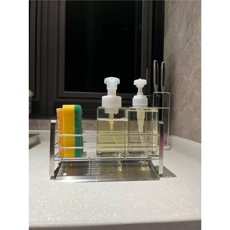 304不锈钢水槽窄缝沥水置物架