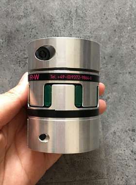德国R+W EK800梅花联轴器/钢/减震垫块/缓冲胶圈/64sh D墨绿色