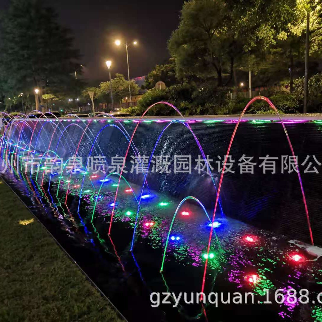 订做-波光喷头-喷泉控制柜-水下跳泉-广州喷泉设备水景设计
