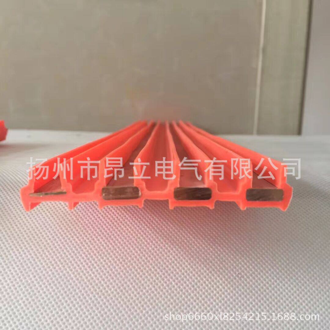 行车无接缝滑触线HDE402-16/25平方拉紧器、供电器集电器