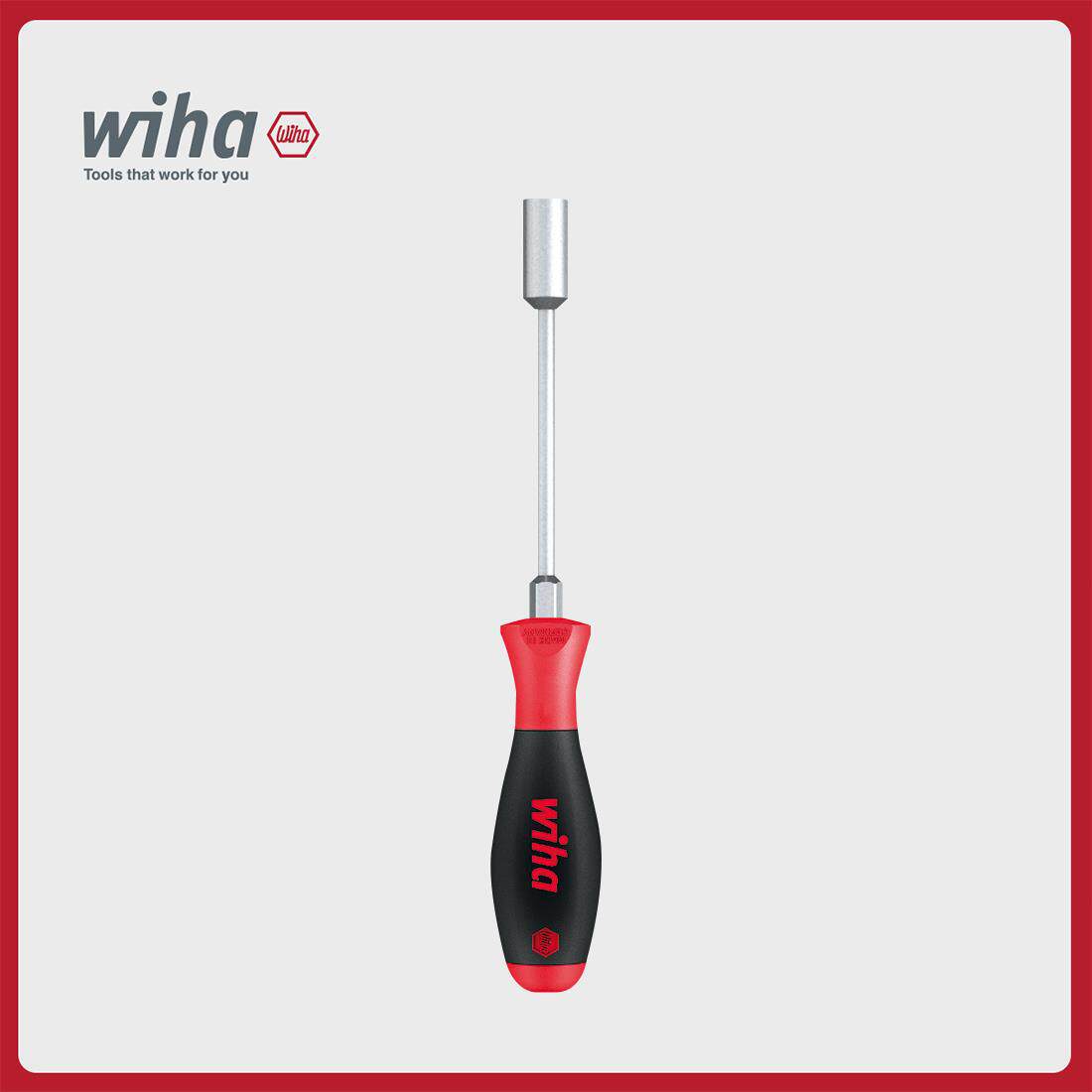 wiha威汉德国英制Softfinish?六角螺母起子