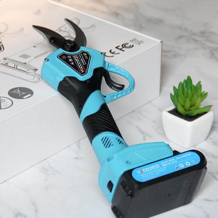 可工作4个小时以上锂电修枝剪桑树果树电动剪枝机粗枝细枝剪断机