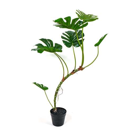 新款北欧仿真龟背树室内大型落地绿植物摆件家居绿植装饰盆栽