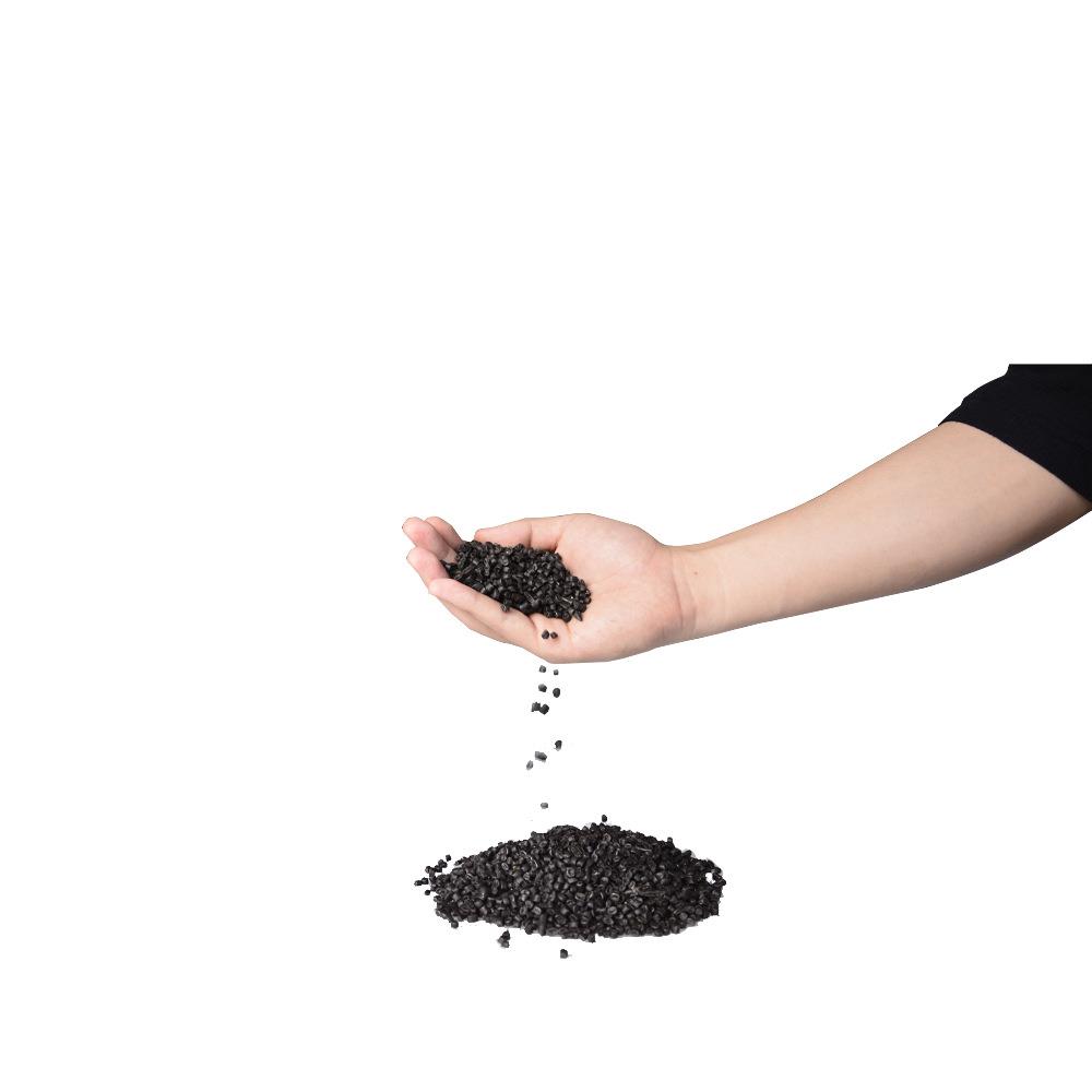 纸厂颗粒纸厂料颗粒纸厂再生料塑料颗粒黑色塑料颗粒