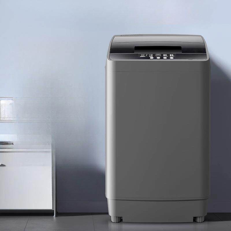 新款8/10KG全自动洗衣机家用小型迷你宿舍波轮出租房用洗脱一体