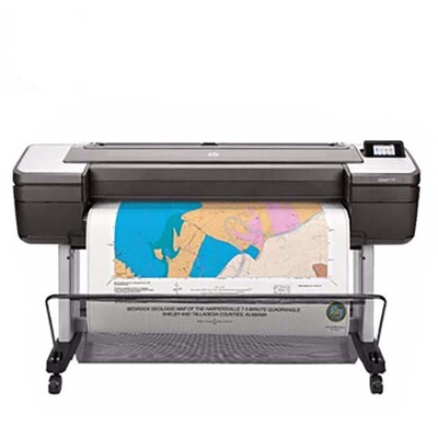 HPT1708drT795t1700绘图仪44英寸打印机6色建筑工程CAD制图