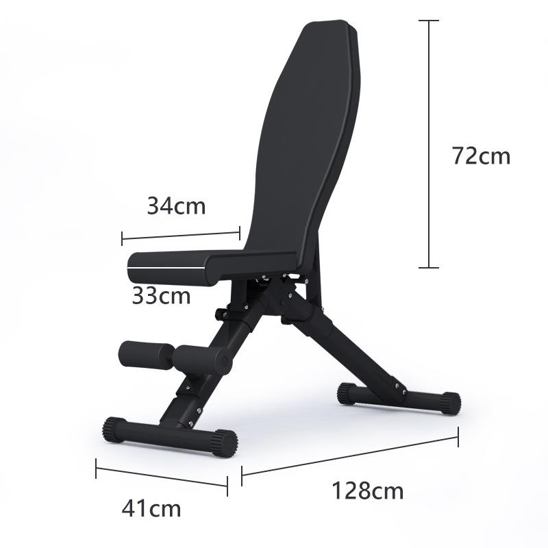 哑铃凳卧推凳飞鸟凳健身椅私教训练凳健身凳健身器材免安装腹肌板