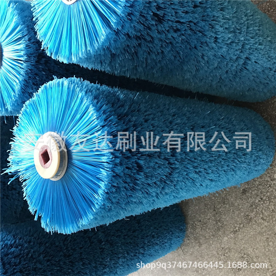 供应蔬菜水果智能清洗分选机毛刷水果分选机尼龙开花丝毛刷辊图片