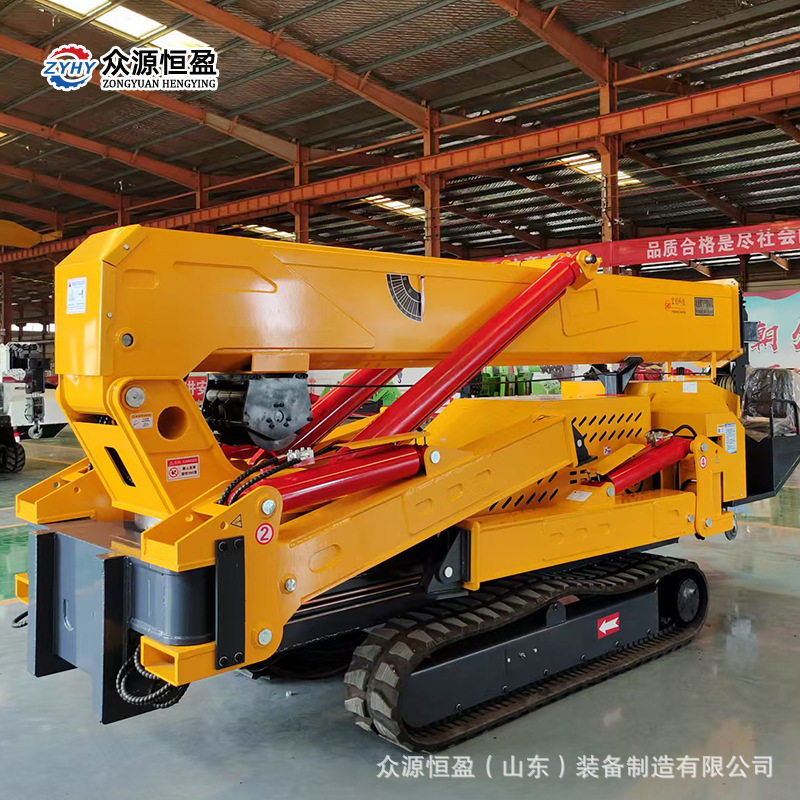 蜘蛛起重机吊车小型履带蜘蛛吊10吨无线遥控自行走液压伸缩臂吊