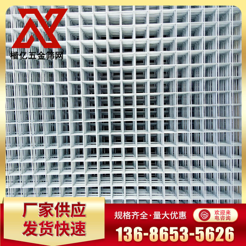 电焊网养殖铁丝网建筑外墙保温抹墙网镀锌电焊网地暖桥梁网片