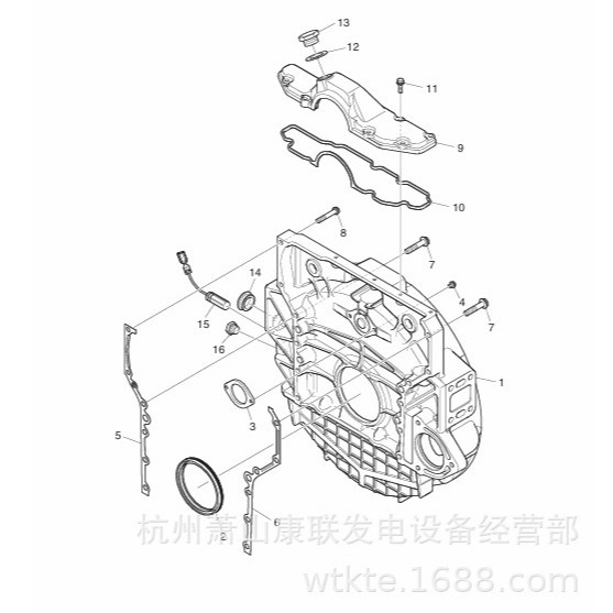 65.90020-0065六角螺栓2PU158斗山 - 实物图