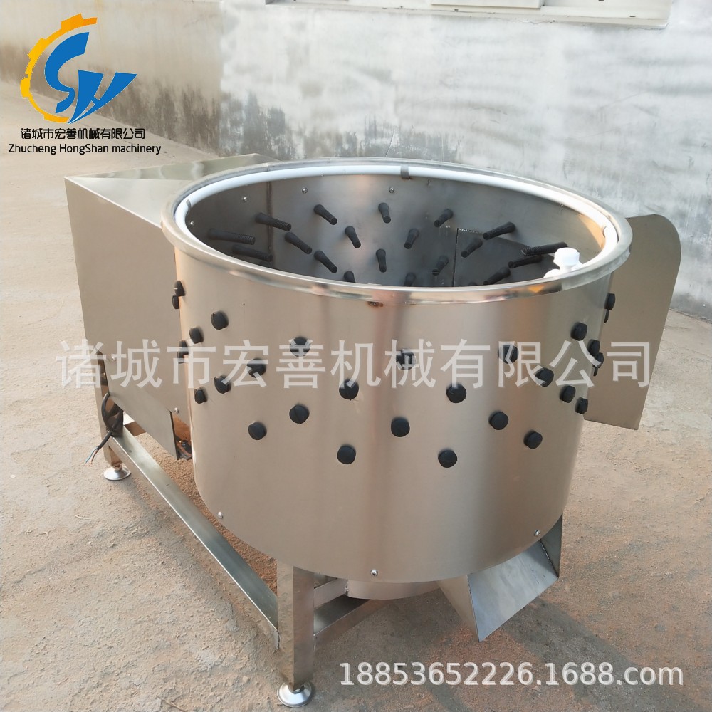 立式鸡鸭鹅打油机 全自动不锈钢打油机 厂家供应小型家禽打油机械