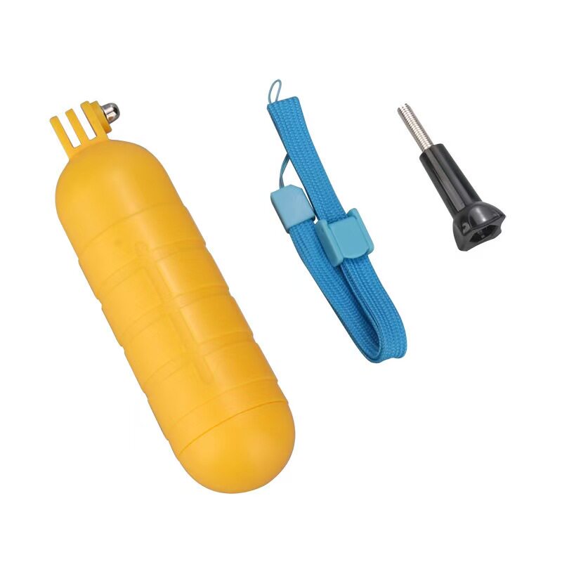 适用手下潜水手机壳手持手柄漂浮自拍杆防丢防尘浮力棒潜水配件