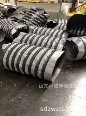 FTFSS800×100×10塑料涂覆布负压风筒 800直径10米矿用负压风筒