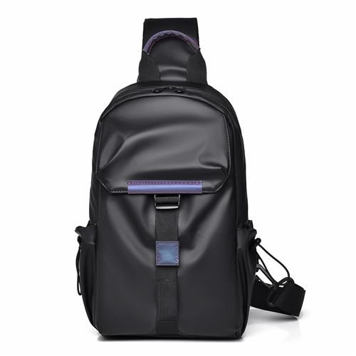 斜挎包男士胸包旅行包单肩后背多功能潮牌斜背包小包潮流新款男包