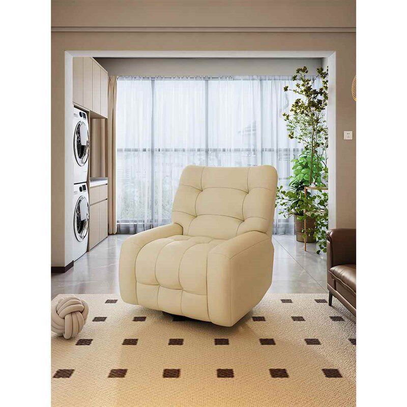 小户型客厅单人沙发多功能电动懒人可躺可睡太空头等沙发舱摇摇椅