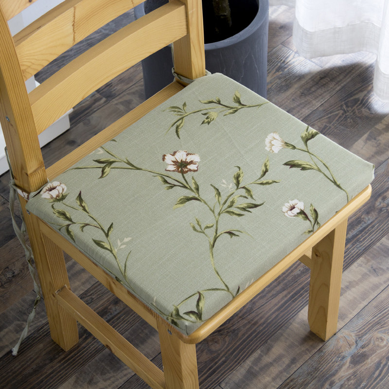 冬季坐垫餐桌椅子屁股垫椅子美式C家用座椅垫公办室餐椅凳子垫屁