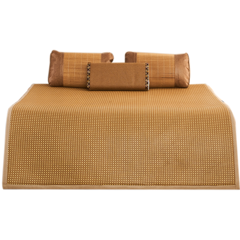 三厘米凉席藤席加厚夏季家用冰丝软席子婴儿可用双面冬夏两用床垫