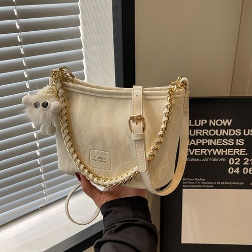 今年流行包包女式k2024新款秋款时尚小众超火高级感单肩斜挎水桶