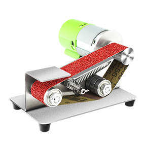 微型多功能小型迷你电动砂带机K抛光机木工打磨磨刀