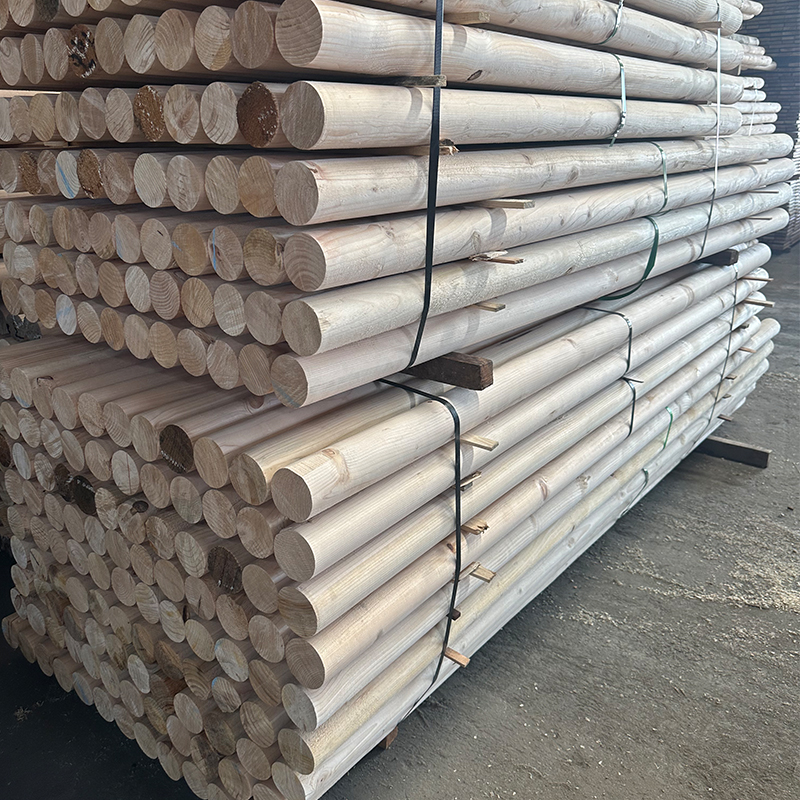 防腐木圆柱松木枕木方木条实木南方松横梁立柱杉木条花旗松樟子松