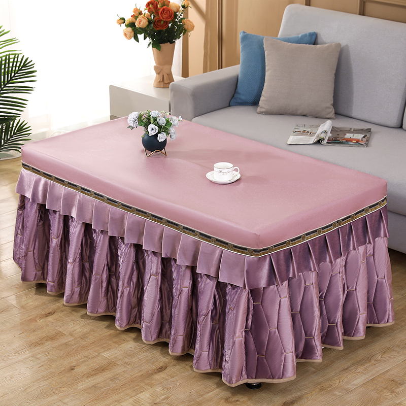 防水皮盖烤火罩电炉罩长方形烤火桌子罩茶几电取暖炉桌布烤火被