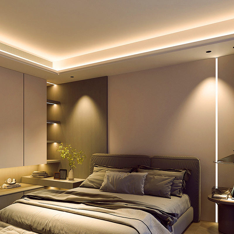 飞时代COB灯带低压2v自粘背胶v超薄软灯条悬吊式天花板酒柜柔性线