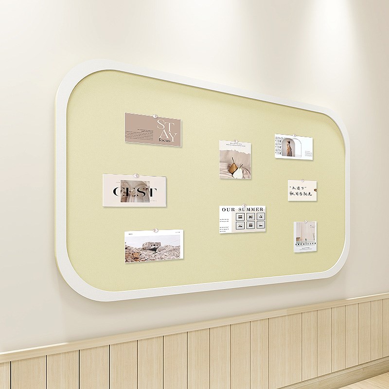 毛毡板照片墙展示墙客厅墙面遮丑装饰创意背景板留言板羊毛毡墙贴