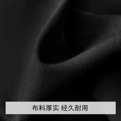 黑色会议桌布轻奢高级感办公室酒店展会活动桌面台布长条防水加厚