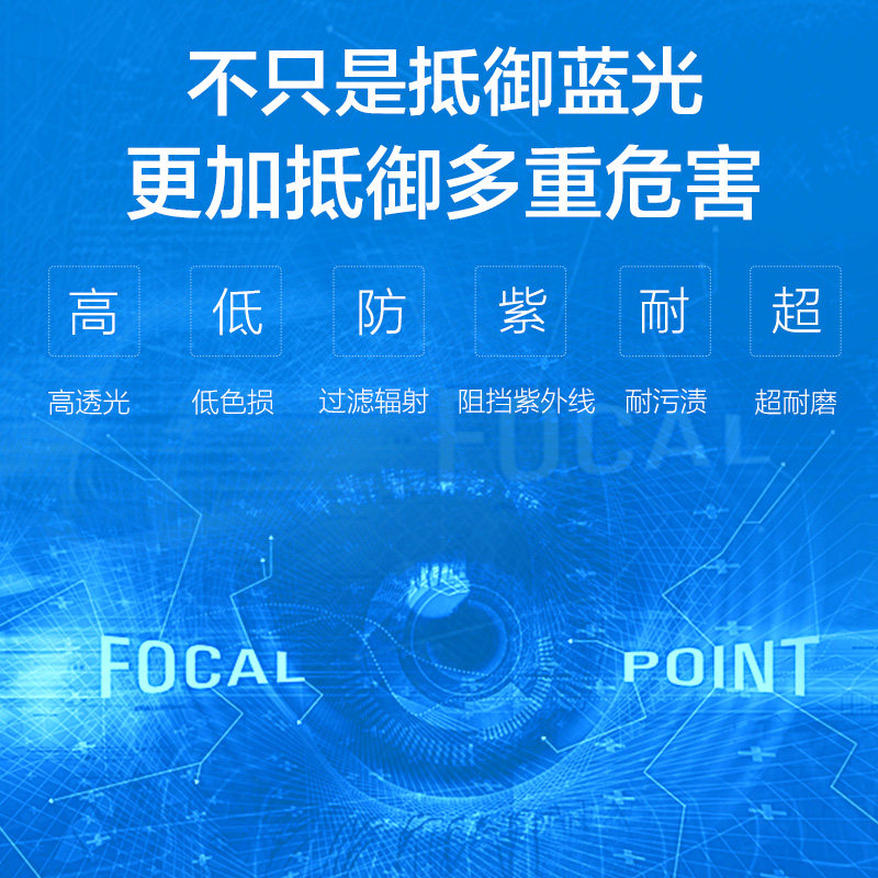 普莱斯变色近视镜片1.61超薄防蓝光辐射抗疲劳1.67非球面专业配镜