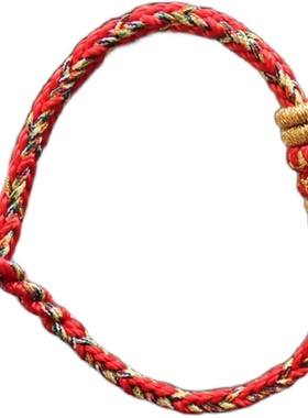 结福记十二生肖八大守护神本命年手工编织红绳手链民族风手绳男女