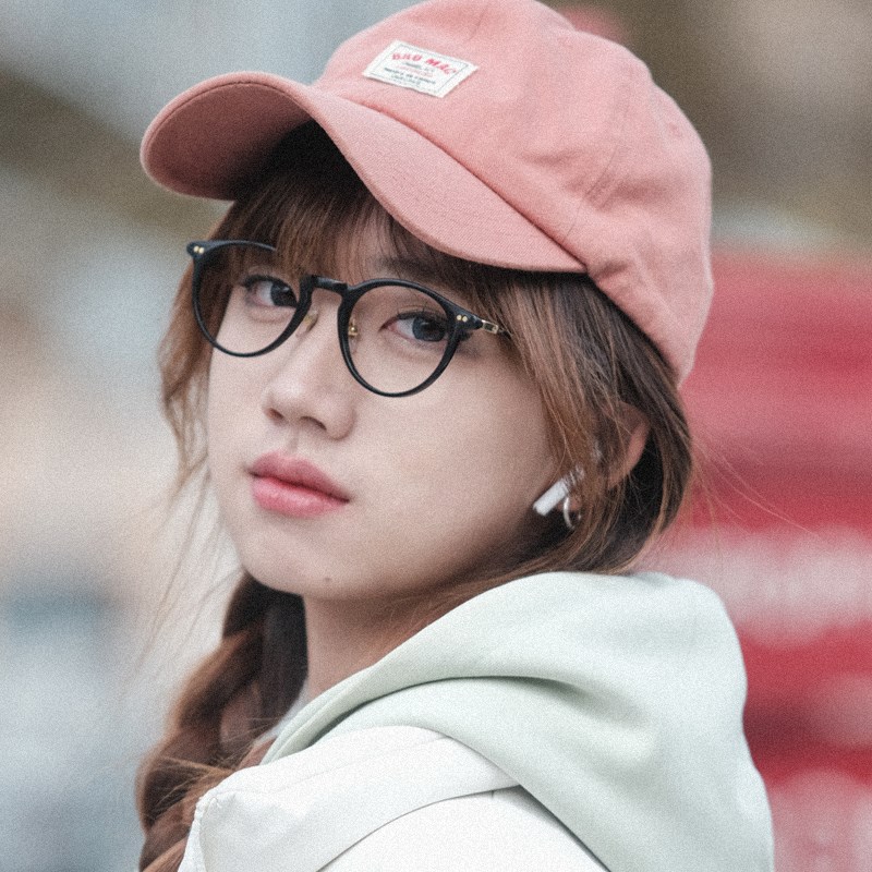 新款复古圆形超轻黑色眼镜框日系痞帅潮男女级感变色近视眼镜架