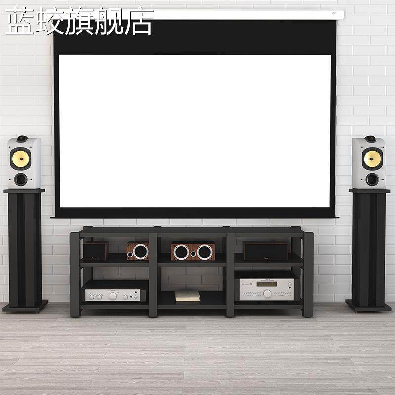 麦比梵包邮影音 柜 功放 架 功放机 柜 器材电视 柜 音响 柜 加长双机位三机位影院摆件饰品垫垫床笠拉车盖布
