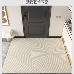 入户门地垫pvc可擦免洗进门门口门垫玄关进户脚S垫皮革可裁剪地毯