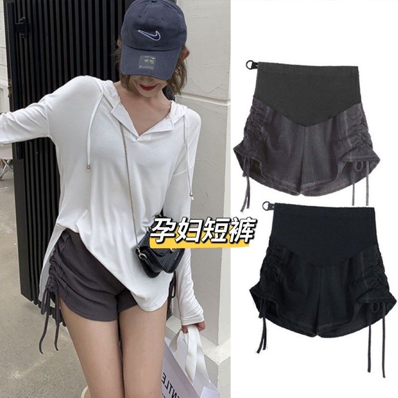 孕妇短裤夏季薄款外穿休闲裤夏装孕早期打底大码抽绳阔腿裤子女夏,孕妇装/孕产妇用品/营养,孕妇打底裤,淘宝优惠券,粉丝福利购,淘宝优惠卷
