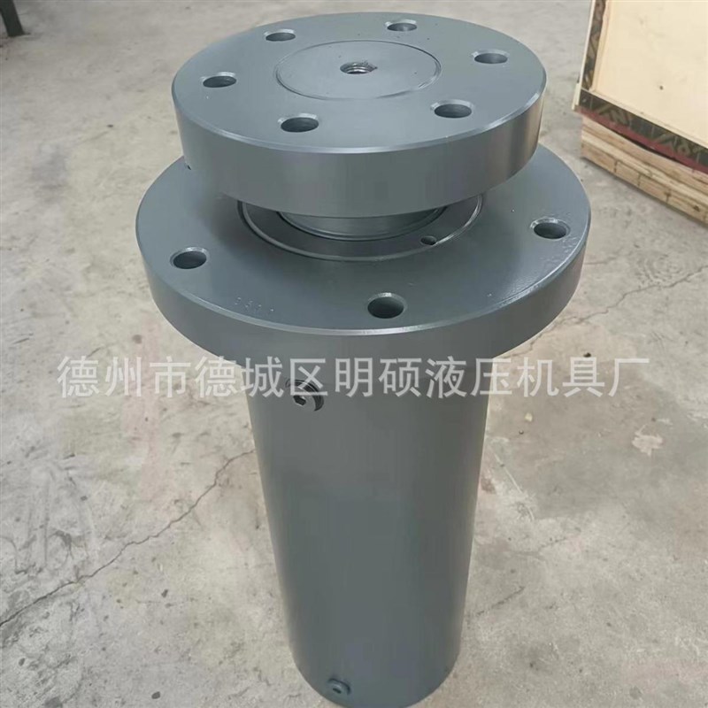两头耳环叉车油缸伺服单油路油缸非标一次性液压油缸扁平式千斤顶