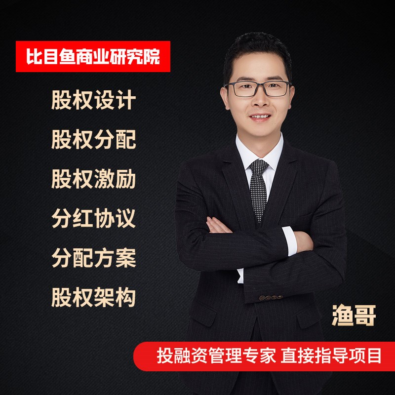 股权激励方案设计与合伙人制度落地股权架构协议入股分配薪酬谈判