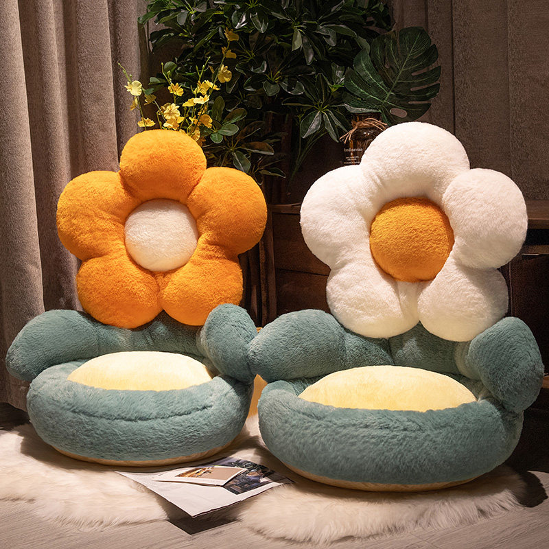 花朵榻榻米坐垫靠背一体卧室家用地板地上蒲团懒人坐墩屁垫厚日式,居家布艺,蒲团,淘宝优惠券,粉丝福利购,淘宝优惠卷