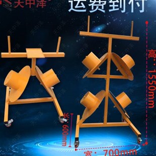门窗厂专用胶f条架毛条架材料周转车 门窗胶条皮条旋转架皮条架