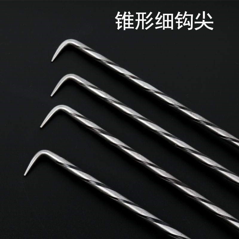 特卖超硬扎钩扎丝钩钢筋钩扎勾不锈D钢双大滚珠扎钩钢筋钩子钢筋