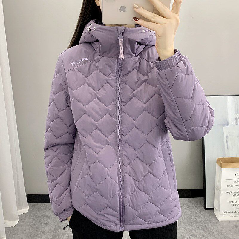 妈妈秋冬装外套2024新款机行棉衣棉服女装中老年轻薄款Z加绒小棉