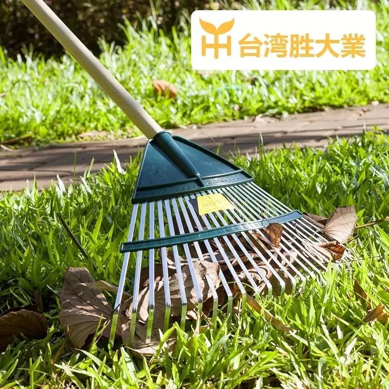 台湾园艺大搂草耙子园林工具农用铁扒草耙草扒沙滩赶海耙子