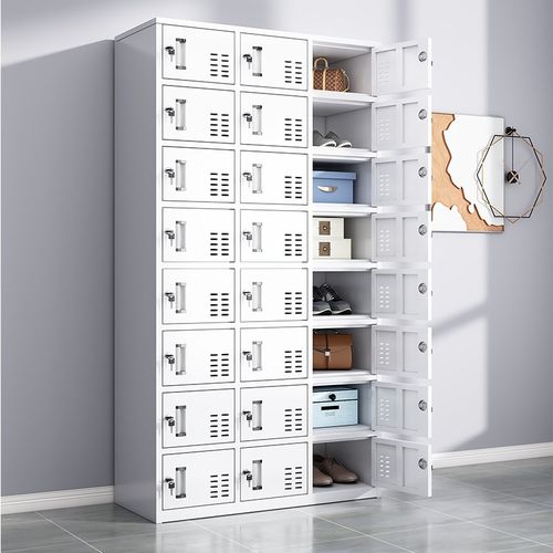 24门更衣柜工厂员工学校学生柜子宿舍储物柜带锁换衣柜存包收纳柜