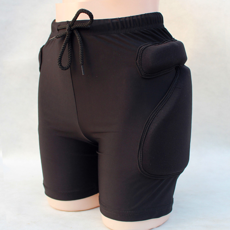 加厚儿童滑雪护臀轮滑护具滑冰成人防摔裤子护屁股垫护膝护肘套装